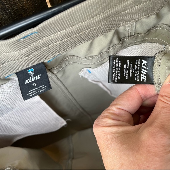 Kühl Durango Cinch Skirt In Taupe Sz 12 - Picture 3 of 13